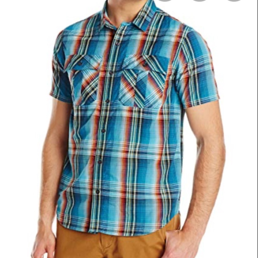 Prana Ostend Plaid Shirt